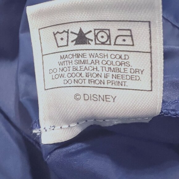 Disneyland-Hong Kong Micky Mouse Rain Jacket-Unisex-Pull Over Hooded-Size Large - Picture 14 of 16